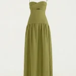 Vestido Carioca - Verde Botanique